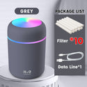 Portable Air Humidifier 300ml Ultrasonic Aroma Essential Oil Diffuser USB Cool Mist Maker Purifier Aromatherapy for Car Home